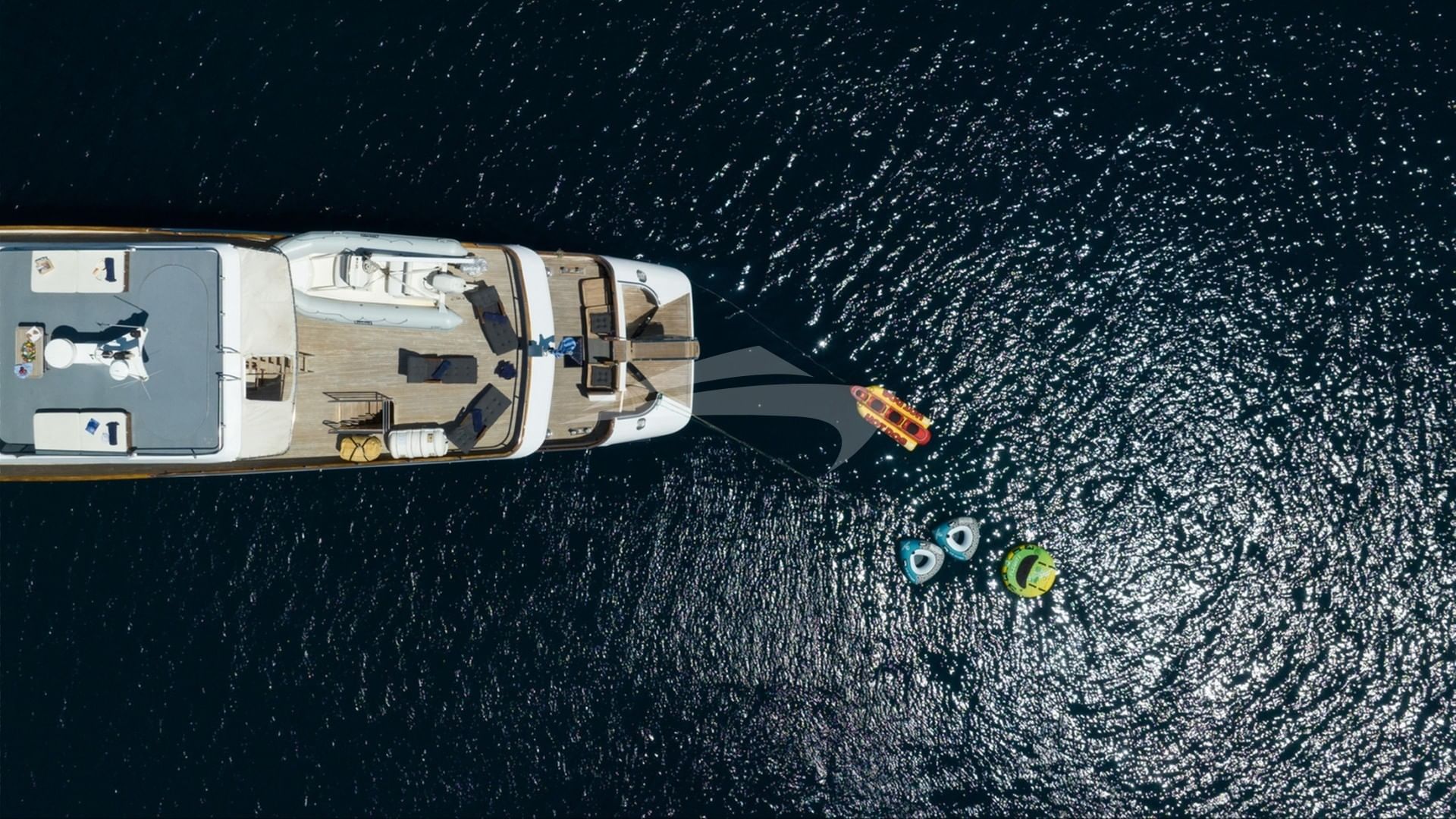 Aerial View with Water Toys