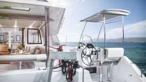 Aft deck steering