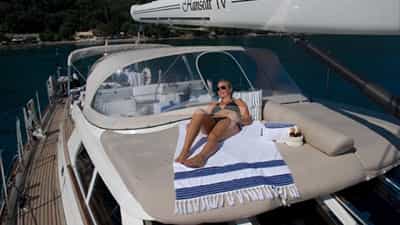 Sunbathing
