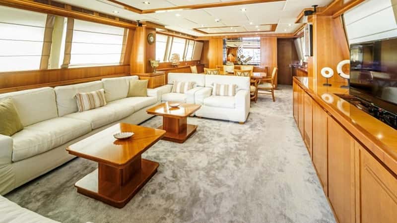 SANREF 35m motor yacht charter, photo 8