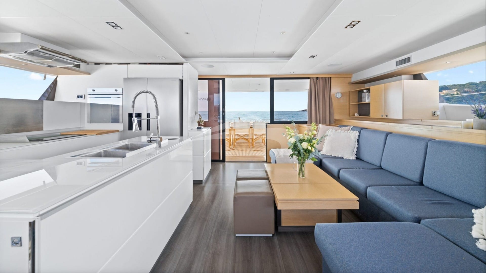 Main Salon and Galley