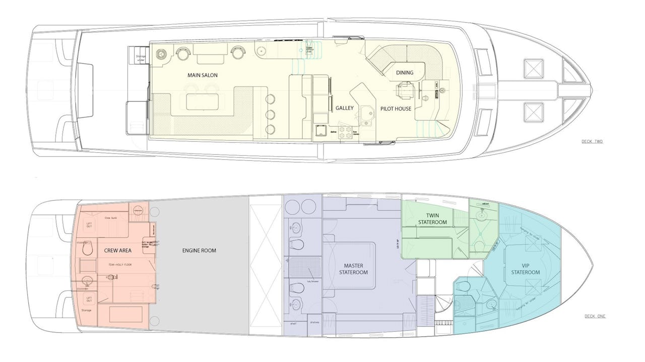 Yacht Layout