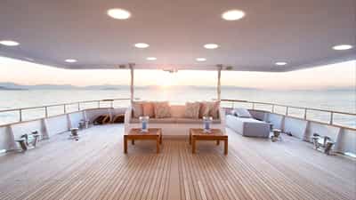 Deck area