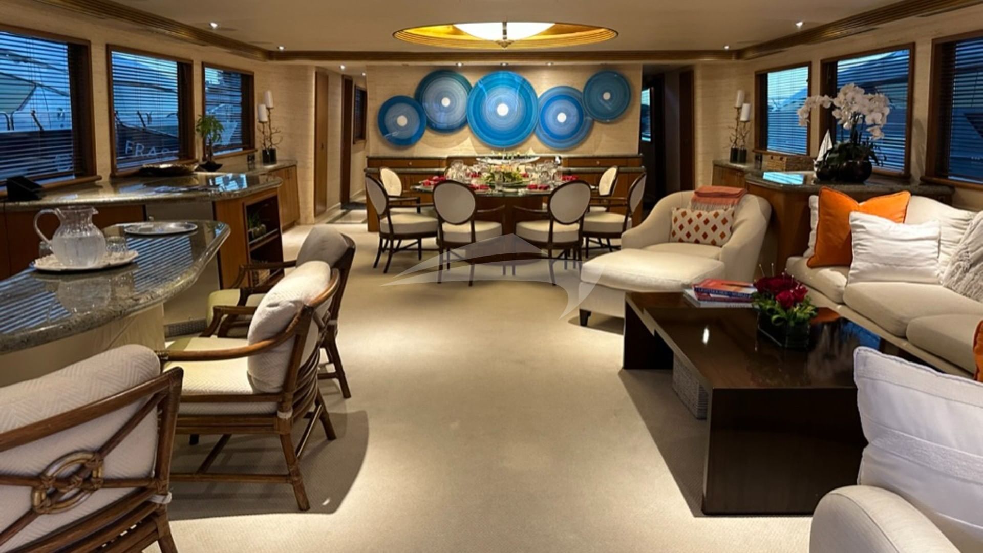 Main Salon and Dining