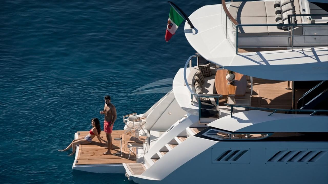 Aft Decks and Beach Club