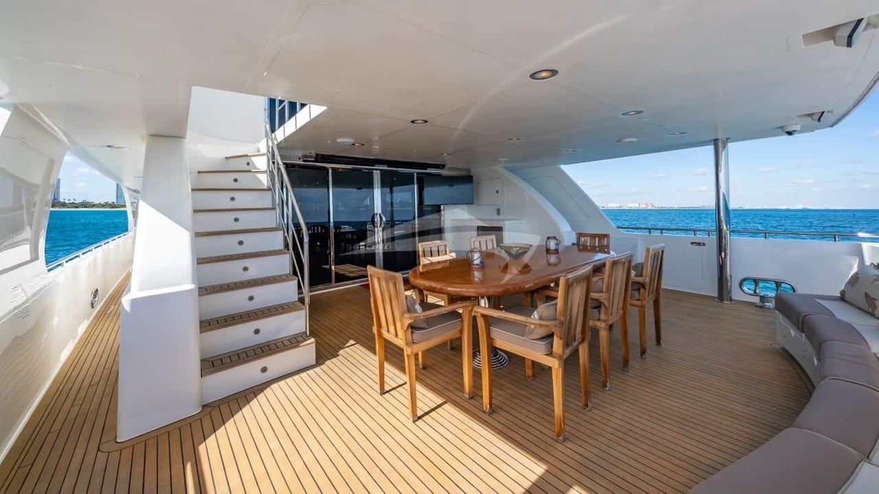 Aft deck