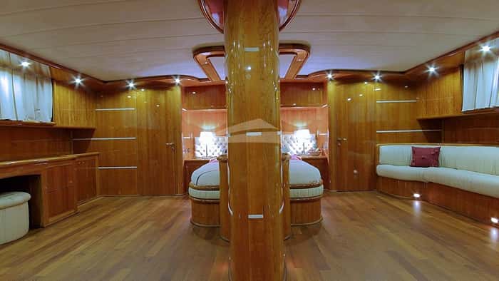 SILVERMOON 36m sailing yacht charter, photo 5