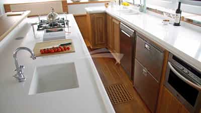 Spacious Galley