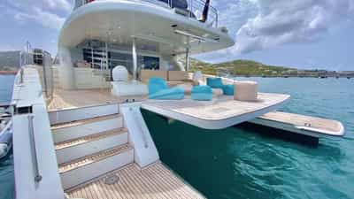 Aft Deck and Swim Platform