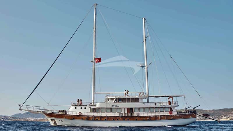 BOREAS 43m sailing yacht charter