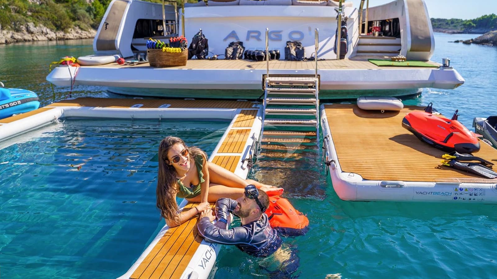 ARGO, Aufnahme aus dem Yachtportfolio 16