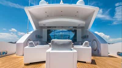 Aft deck area