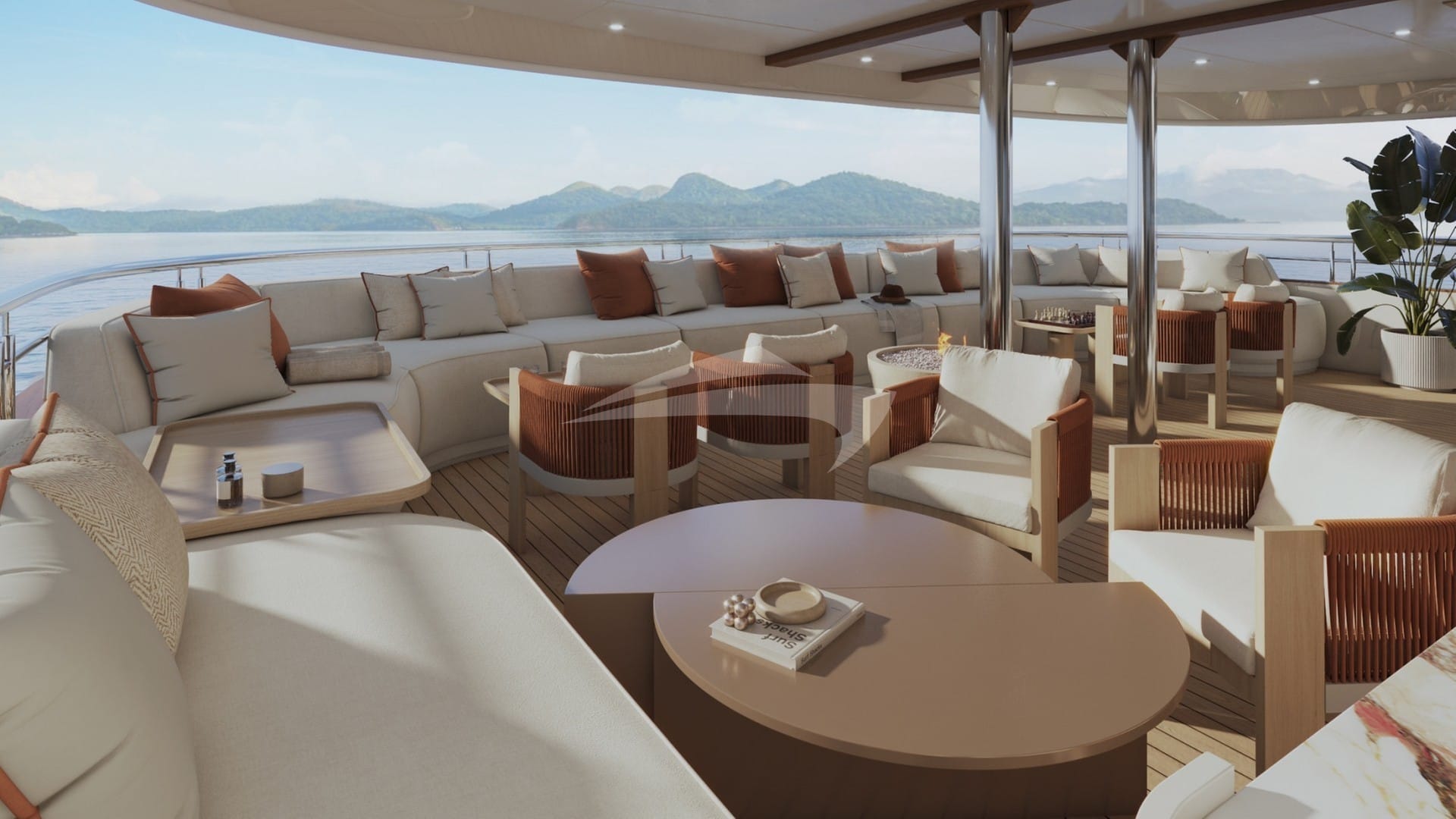 Deck Seating - Upper deck