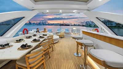 Flybridge Sunset