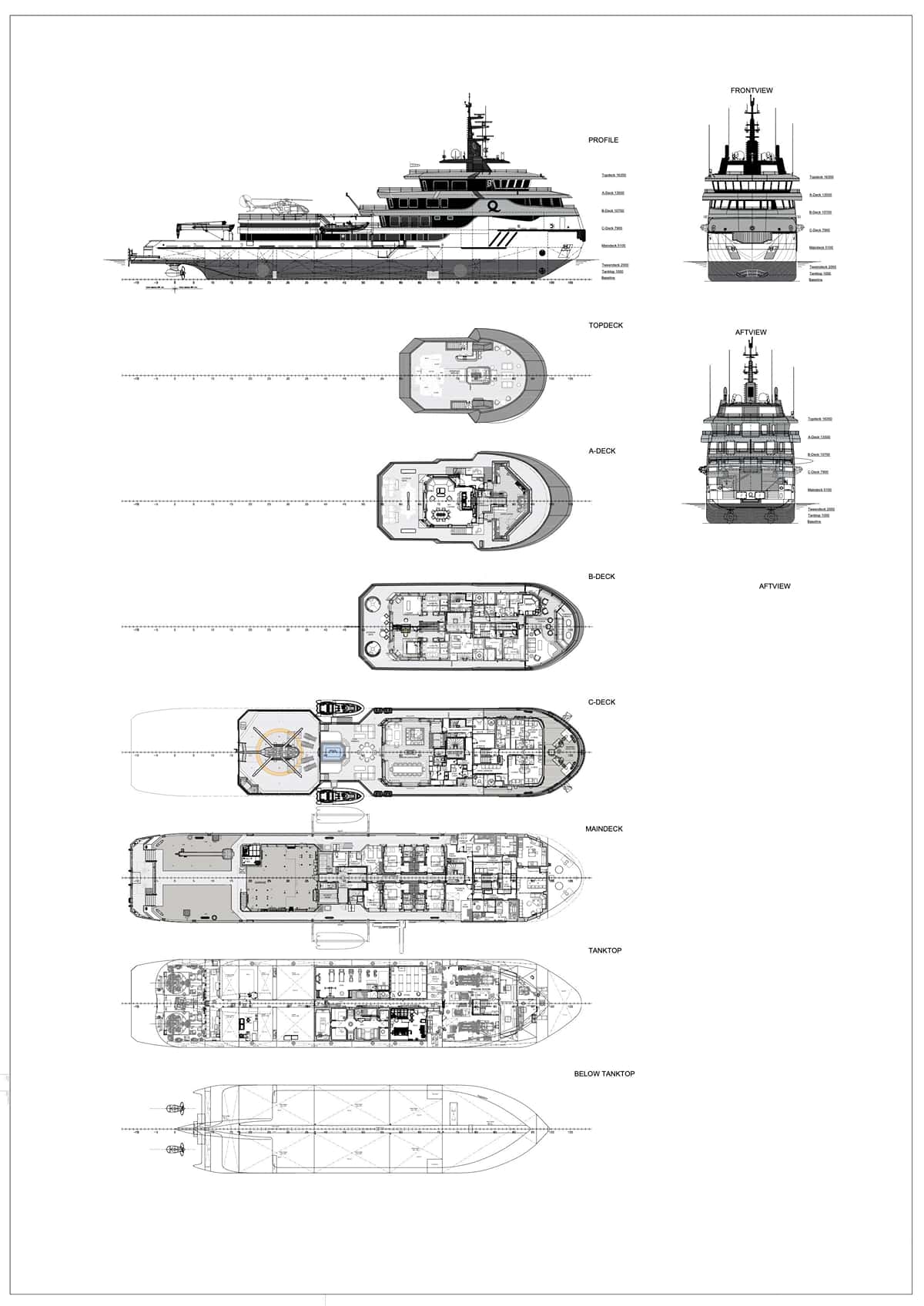 Q deck layout