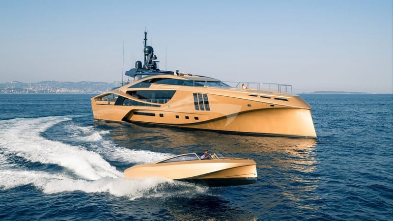 Side profile and tender