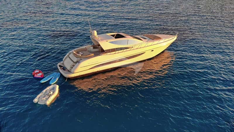 SEA U 22m motor yacht charter, photo 5
