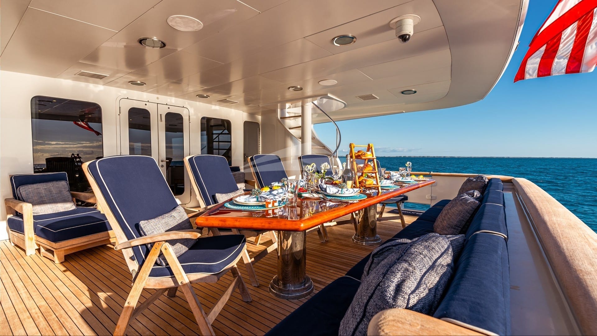 Aft deck