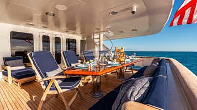 Aft deck