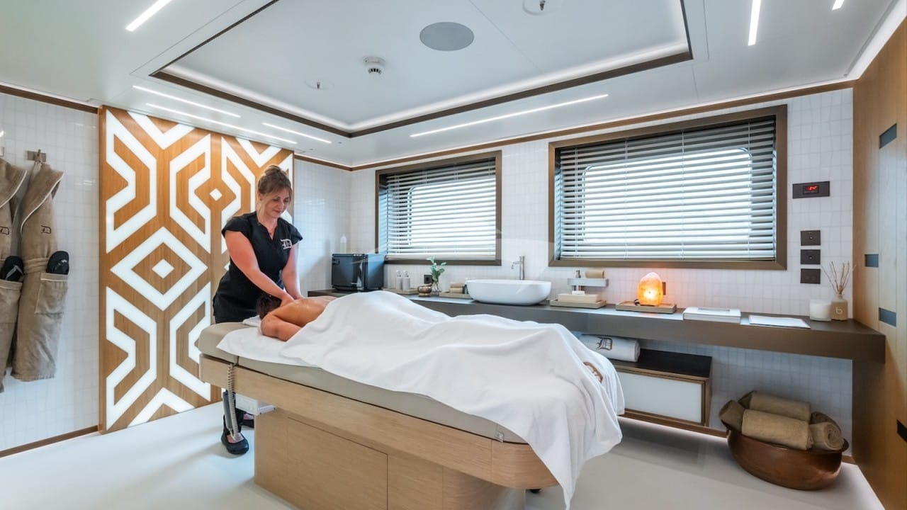 Massage and treatment room