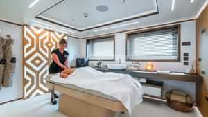 Massage and treatment room