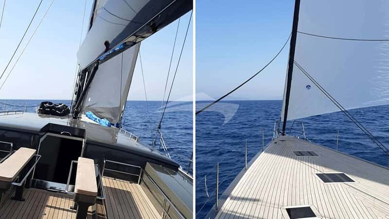 YKNOT 22m sailing yacht charter, photo 9