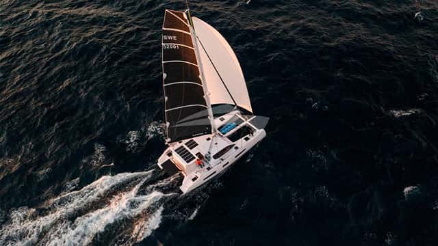 SAUVAGE 16m sailing yacht for charter