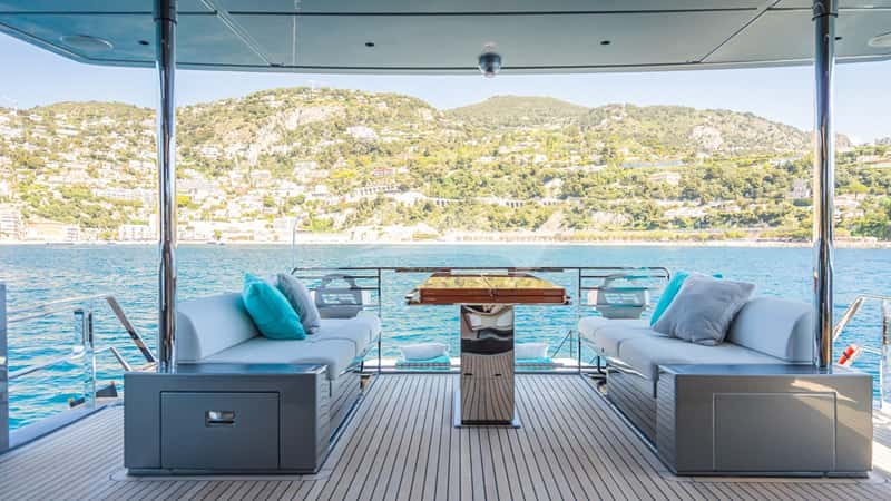 L'AS BLEU 25m motor yacht charter, photo 9