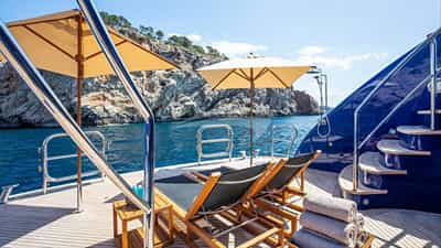 Aft deck