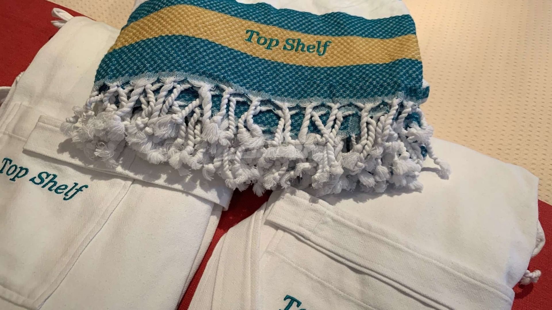 personalized robes and Turkish towels
