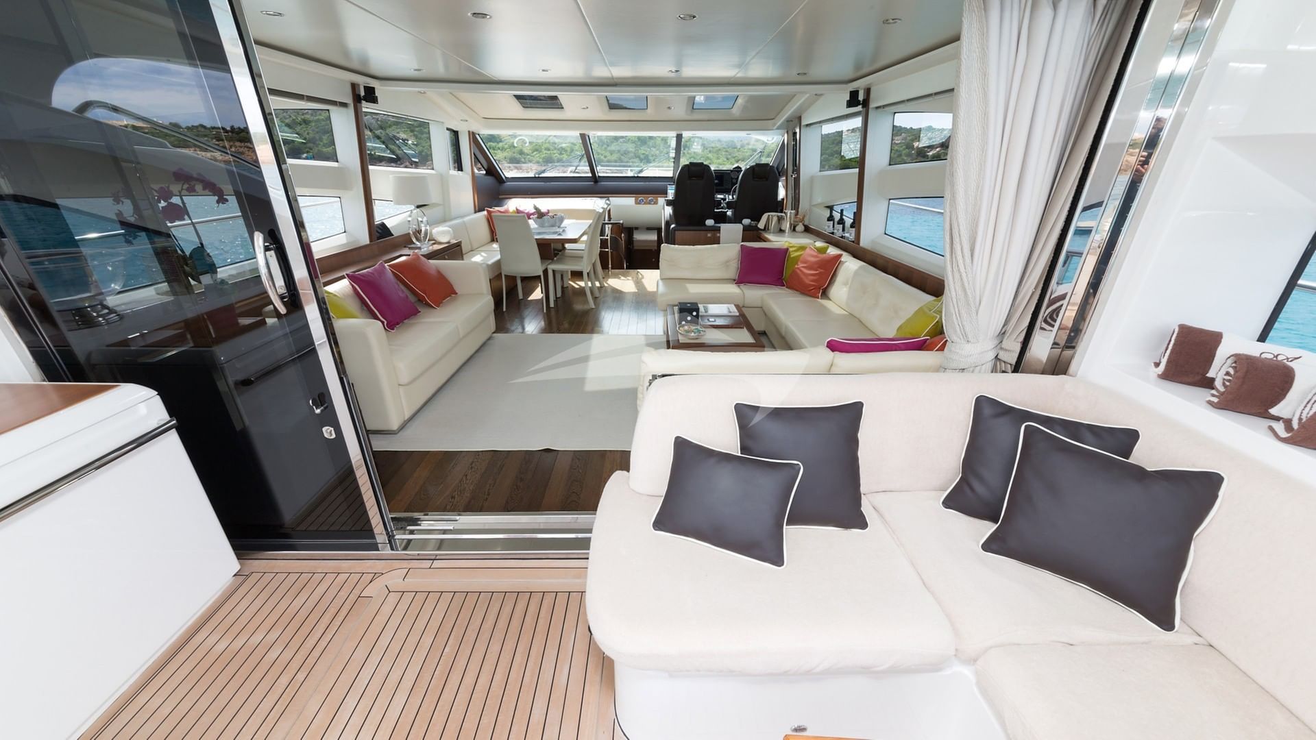 internal view from cockpit