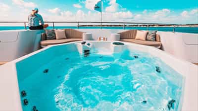 Deck Jacuzzi