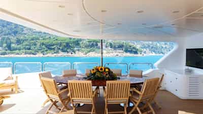 Aft Deck Dining