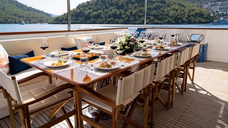 Aft Deck Dining