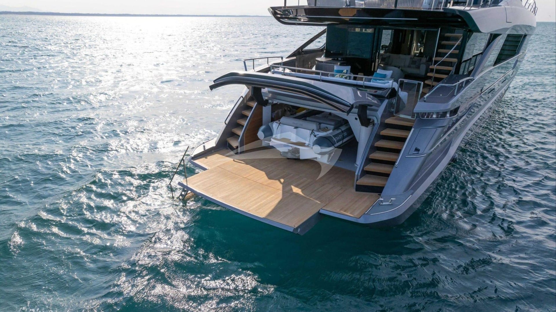 Swim Platform and Tender Garage