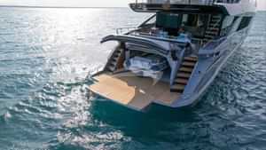 Swim Platform and Tender Garage