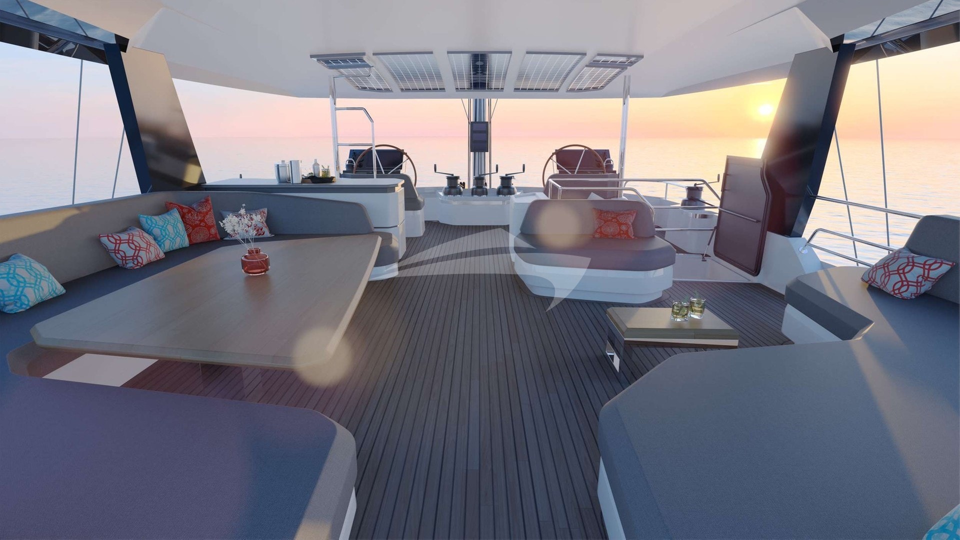 Artist renderings/ Fly bridge