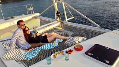 Sundowners on the Trampoline - An ideal spot to wa