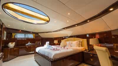 Master Stateroom with Sky Light