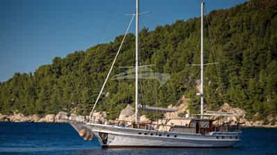 at anchor