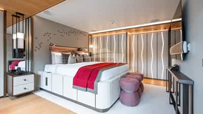 Master stateroom #2 with dressing room