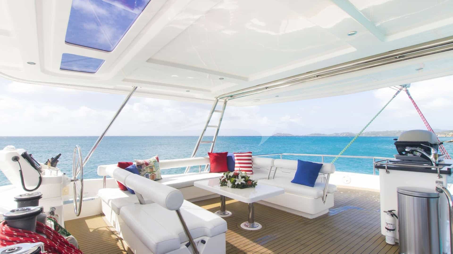 Gorgeous flybridge