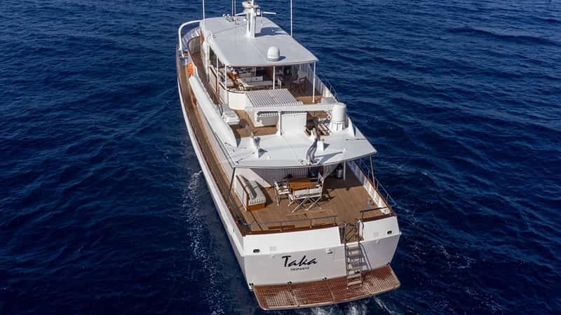 TAKA 30m motor yacht charter
