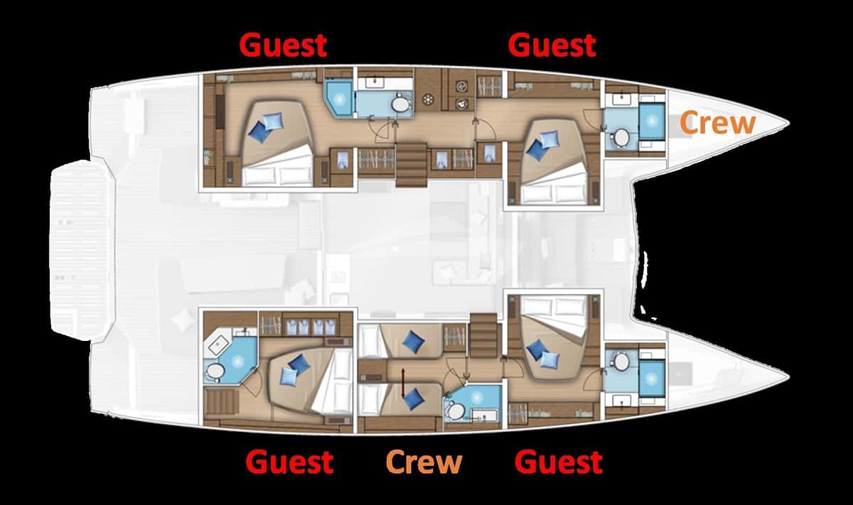 TAMIRO deck layout
