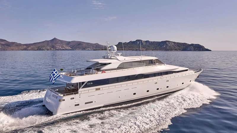LET IT BE 36m motor yacht charter