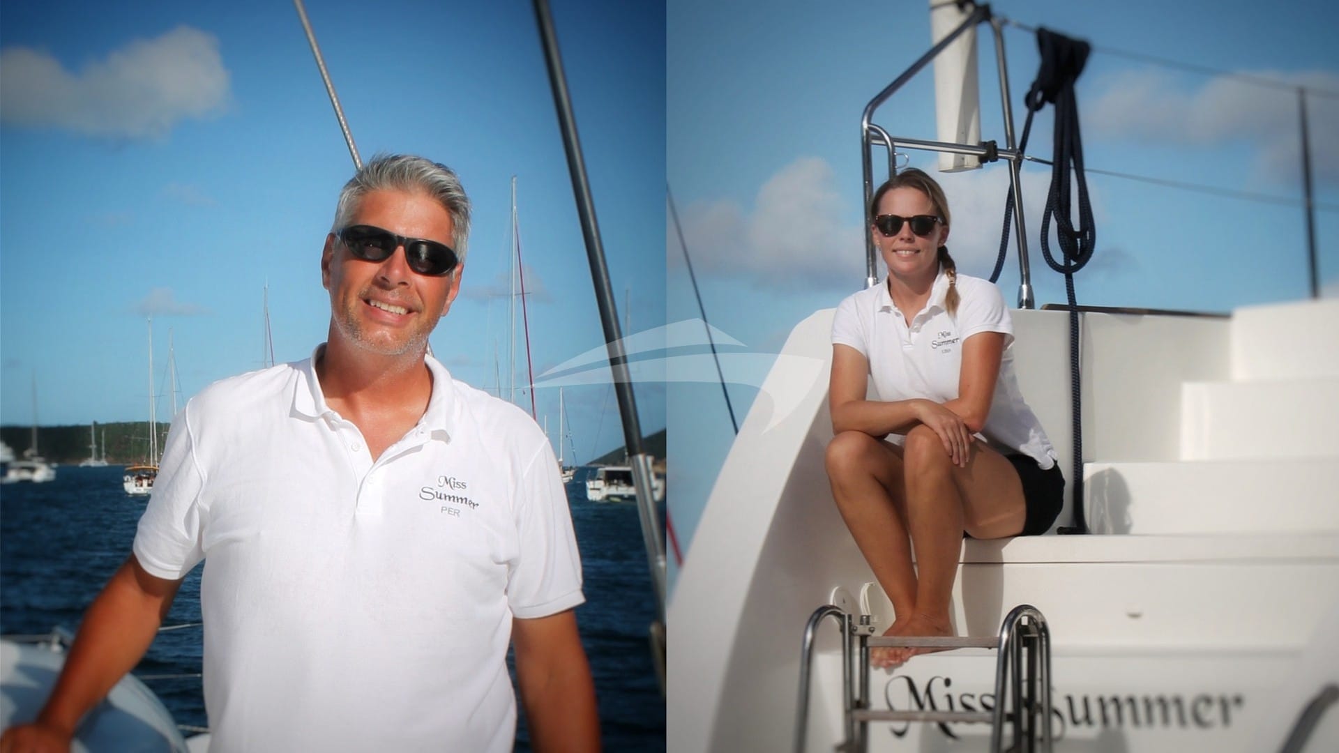 Luxury charter yacht crew for MISS SUMMER