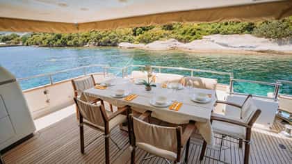 KUUM 23m motor yacht charter, photo 13
