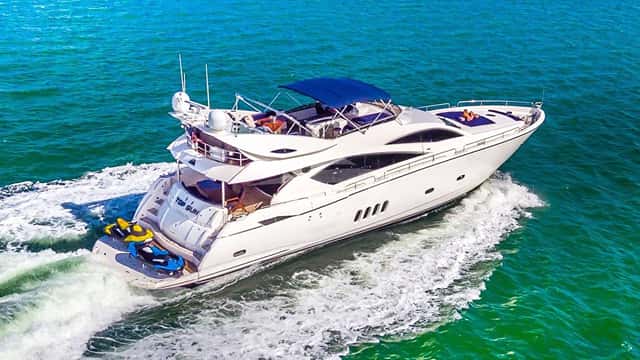 TOP GUN 25m motor yacht for charter