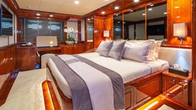 Motor Yacht Divine Master Cabin