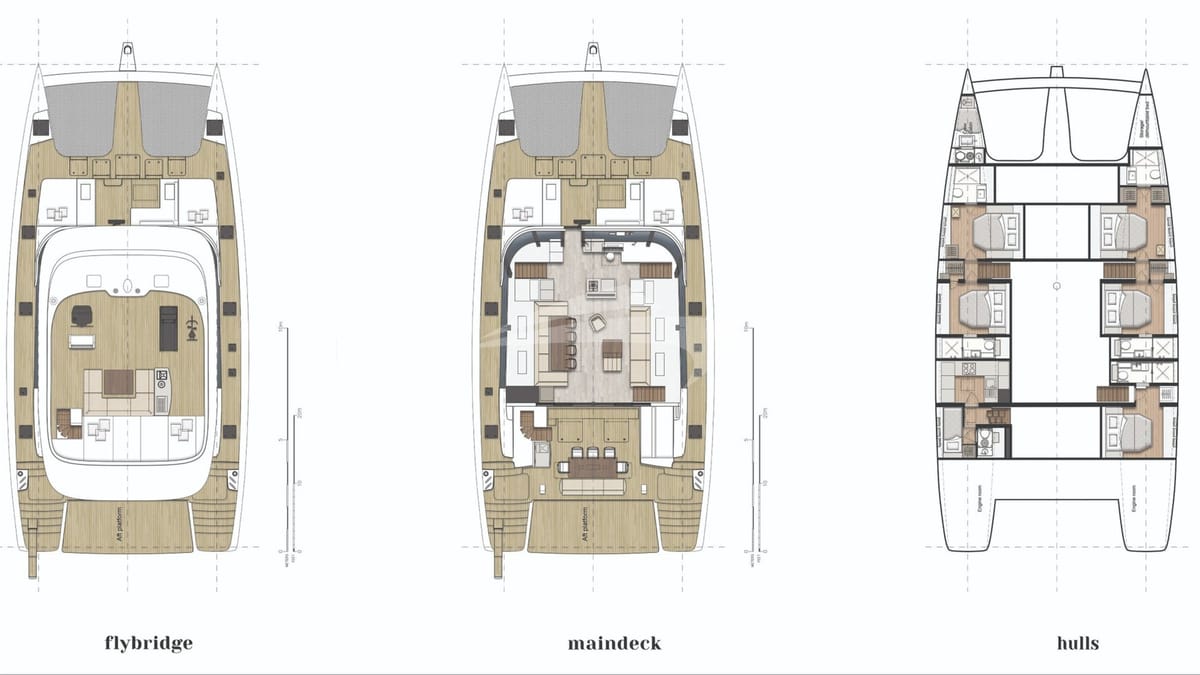 OCEAN VIBES Deck Plan